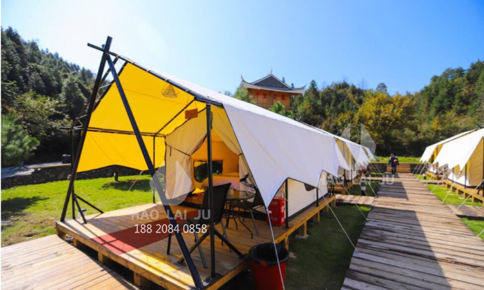 帳篷酒店安裝水電系統(tǒng)需要注意什么？